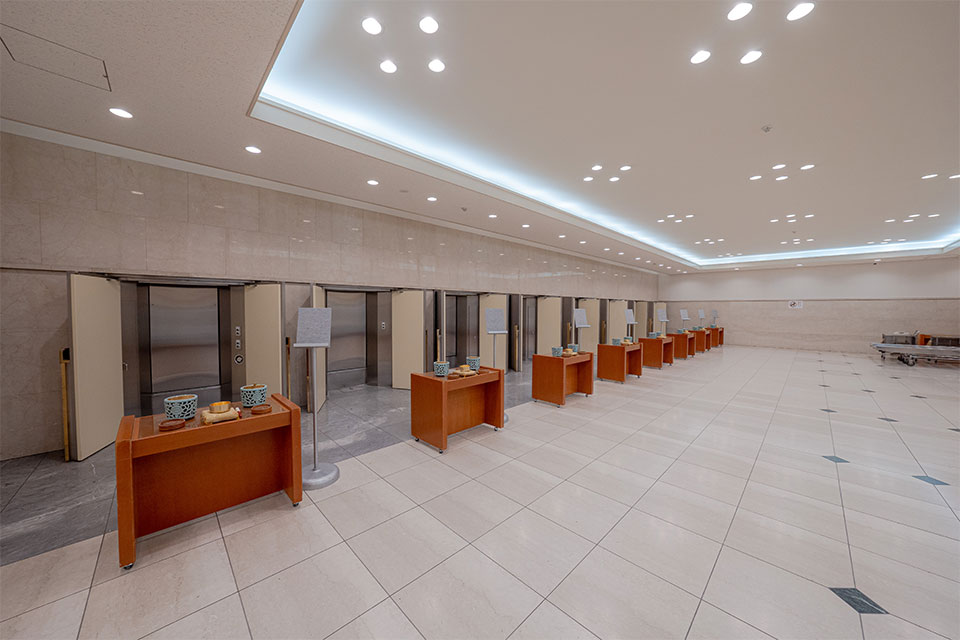 桐ヶ谷斎場の火葬場の写真