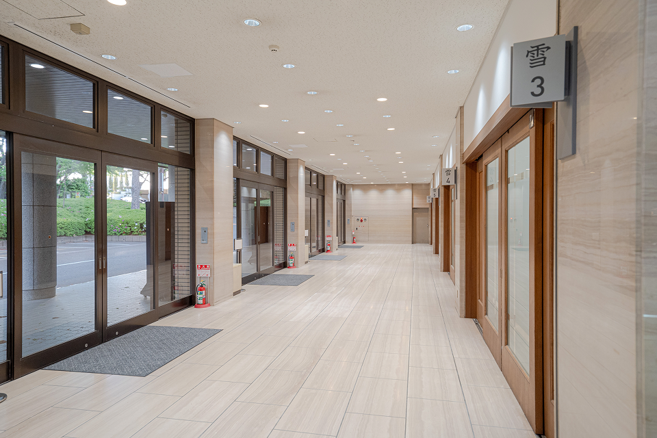 代々幡斎場の館内写真